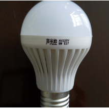 鸿彩 新款LED声控灯 LED球泡灯 室内节能照明LED灯泡地摊家用LED灯
