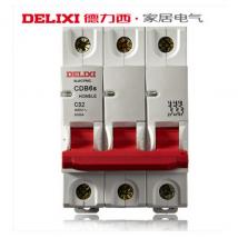 小型断路器3P 家居断路器 CDB6S3P32A