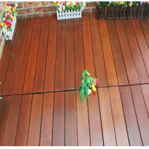 益胜 印尼菠萝格防腐木户外地板花园地板室外实木地板阳台地板露台地板
