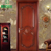 实木复合门 雕花门 欧式风格烤漆门